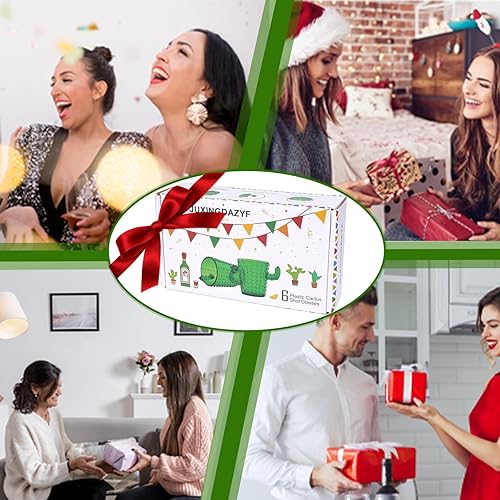 Miniatura 7 de Juego de 6 vasos de chupito de cactus, divertidos vasos de chupito de plástico de 2 onzas, tazas de cactus, lindos vasos de chupito  vasos de