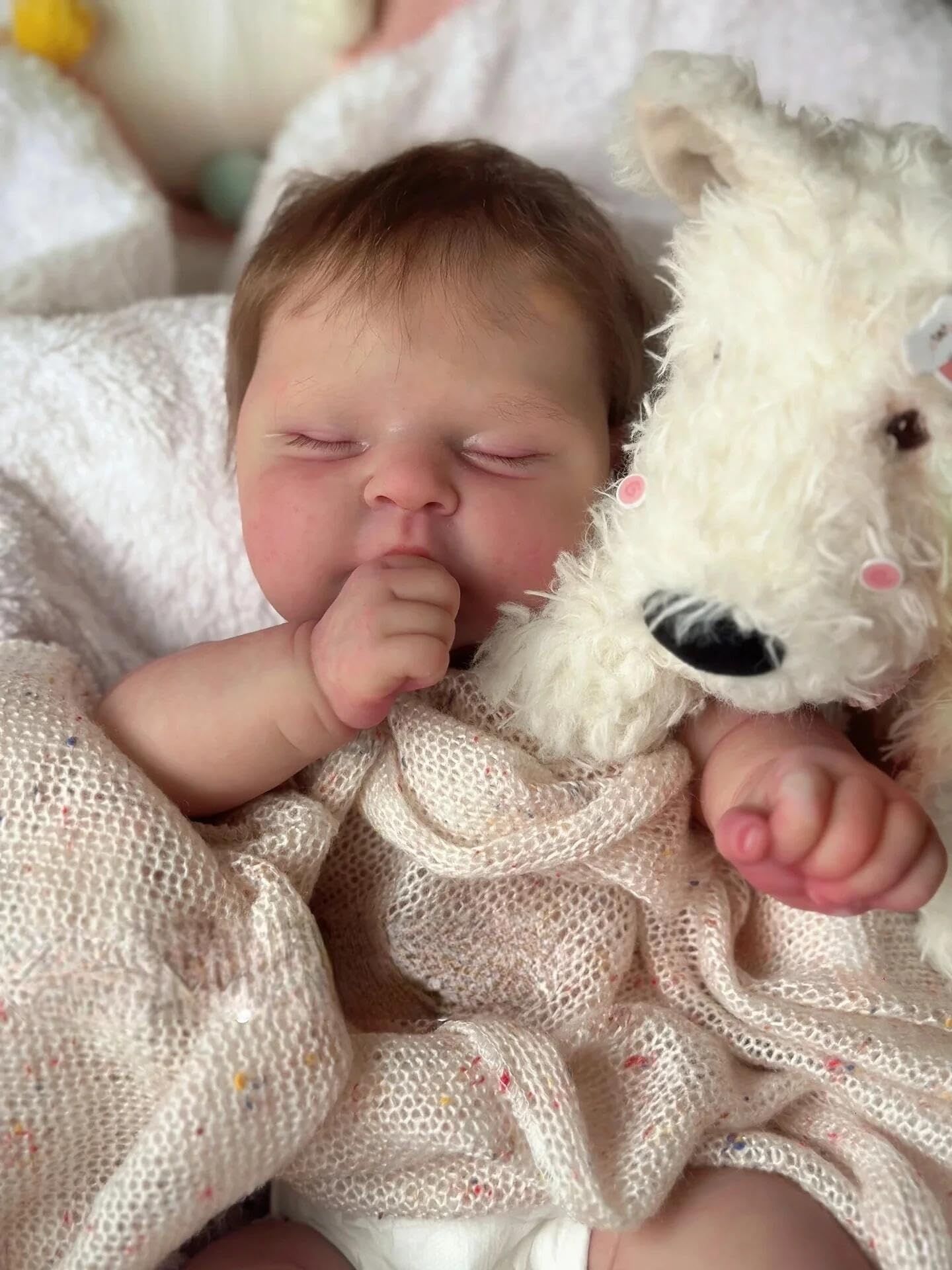 Muñeca Bebé Reborn 43cm, Silicona Suave, Para Niñas De 3 Año