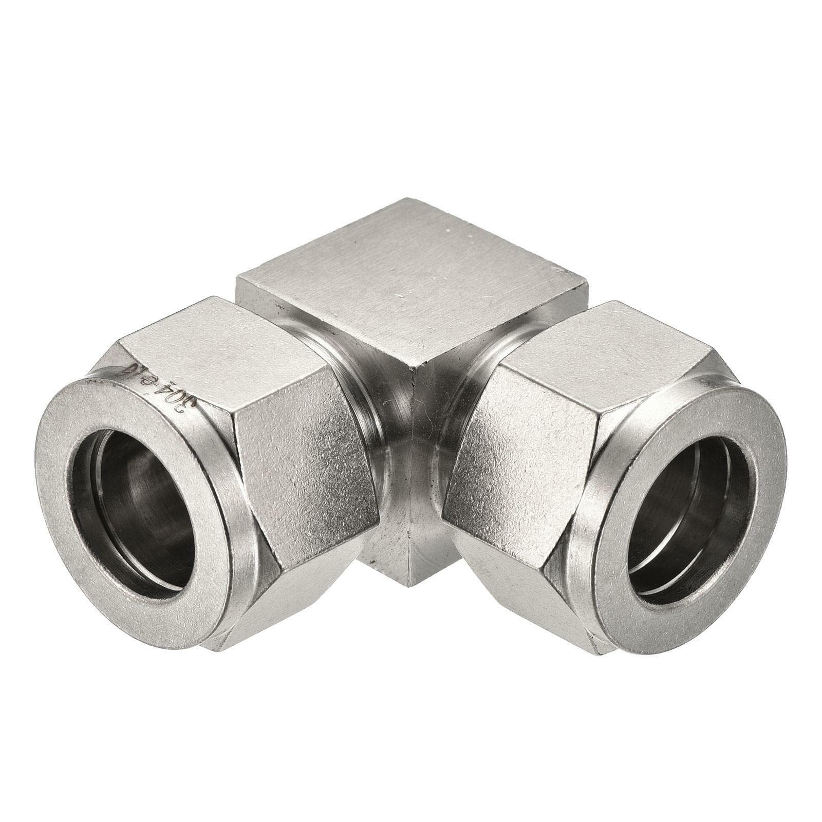 Tool parts Compression Tube Fitting 16mm To 16mm OD Tube for Union Elbow 90 Degree Connector