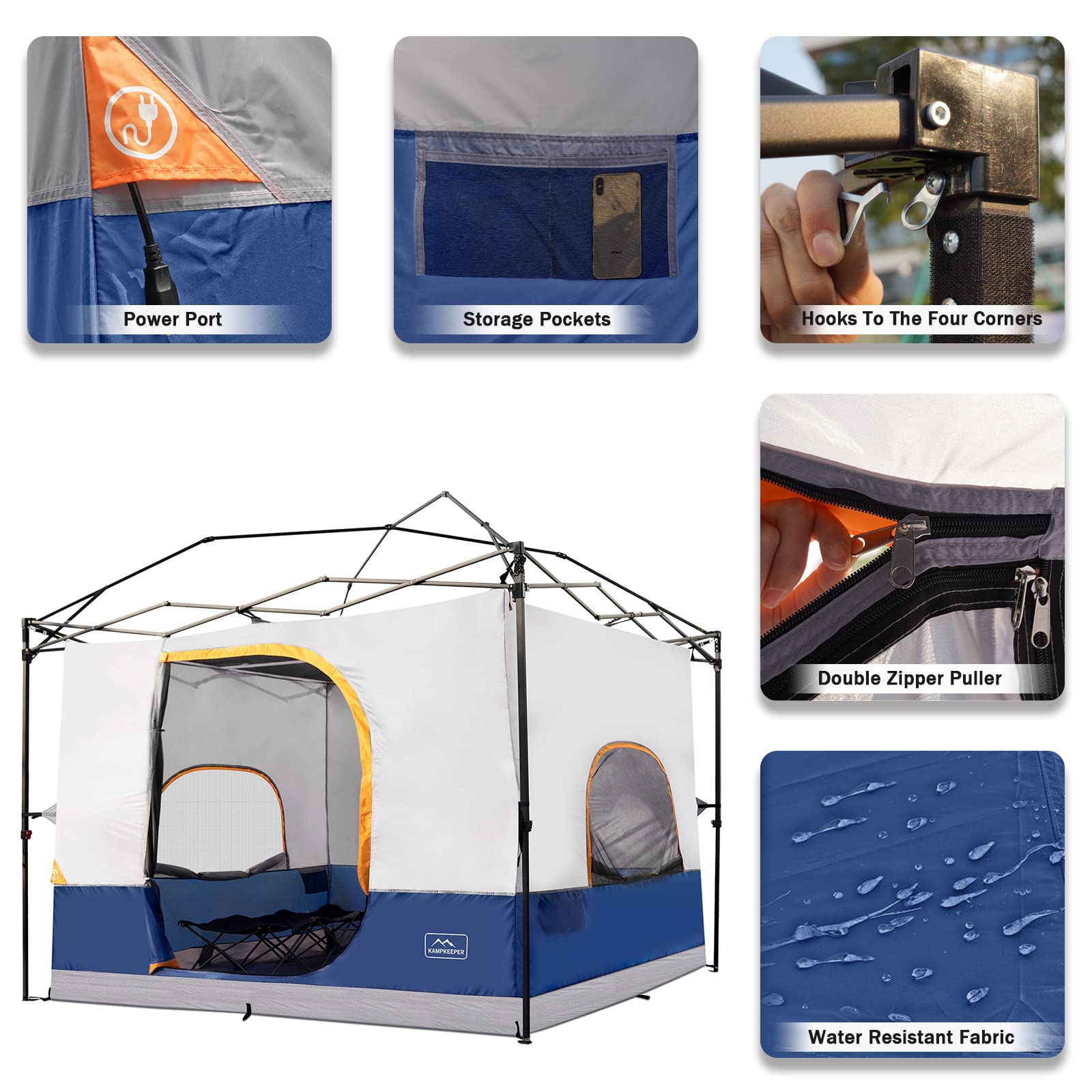 Amazon.com : KAMPKEEPER Camping Inner Tent for Pop Up
