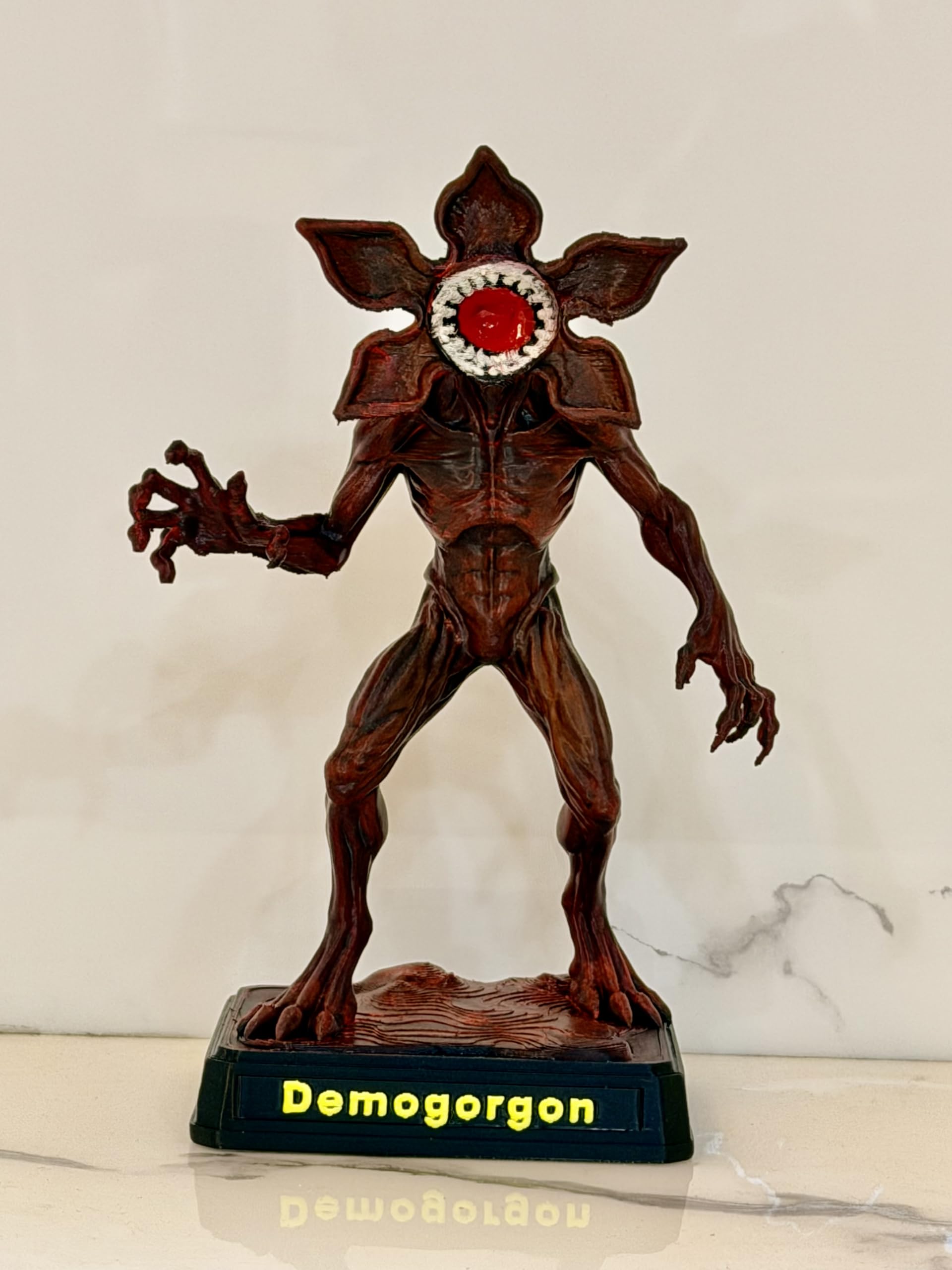 Demogorgon Statue, 6 Inch Tall, 3D Printed, Hand Painted, Fan Art Collectible Figure-picture-32