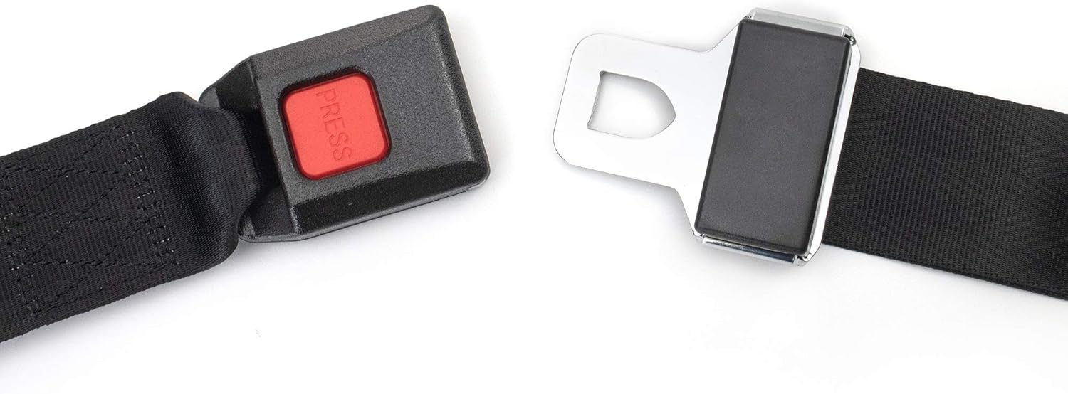 ROSSROLLA Universal Seatbelt Kit for Golf Cart, Go Kart, UTV, EZGO, Yamaha, Club Car Seat Belt Kit (2 Pack)  : Automotive