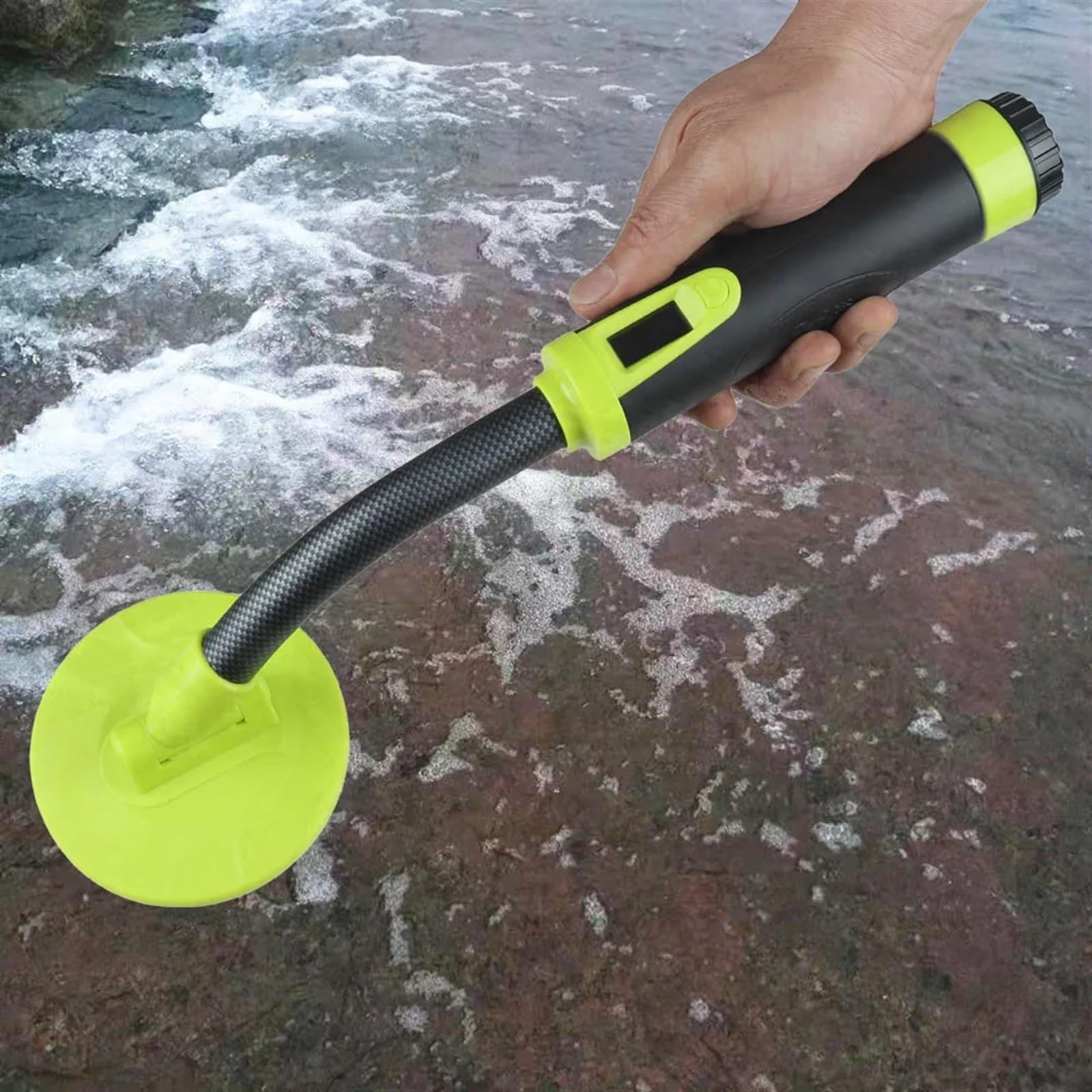 Mise à Jour du détecteur de métaux 35 m/115 Pieds, pointeur sous-Marin entièrement étanche, Barre d'induction d'impulsions Portable Haute sensibilité pour la détection de l'or
