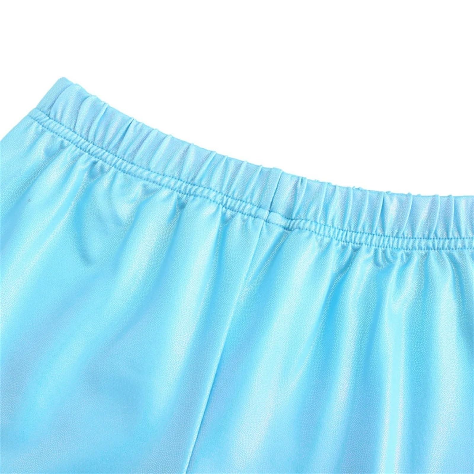 Body Danza Bambina Body da Ginnastica for Bambina in Cotone con Cravatta for Bambini, for Balletto Ginnastica Artistica(P,8)