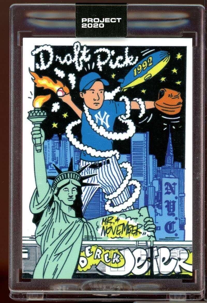 Derek Jeter/24908*/Ermsy Card 2020 Topps Project 2020#107 - Slabbed Baseball Cards