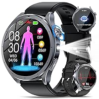 YUPENG 2026 Nuovo AI Smartwatch Uomo ChatGPT ECG/HRV/Lipidi/Acido Urico/BMI