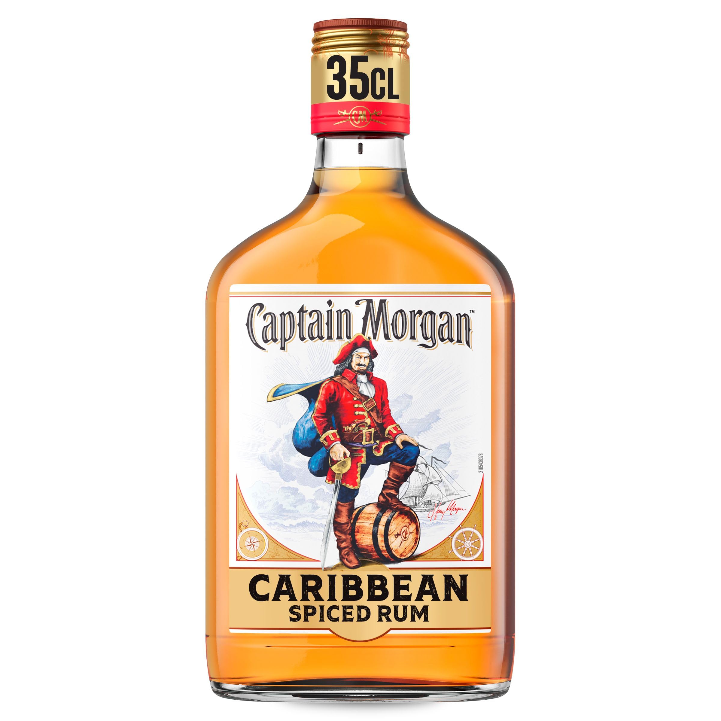 Captain Morgan Original Spiced Rum | 35% vol | 12x5cl Multipack | Caribbean Rum-Based Spirit Drink with Spice | Vanilla & Brown Sugar Flavours | For a Spiced Rum Cocktail - 3