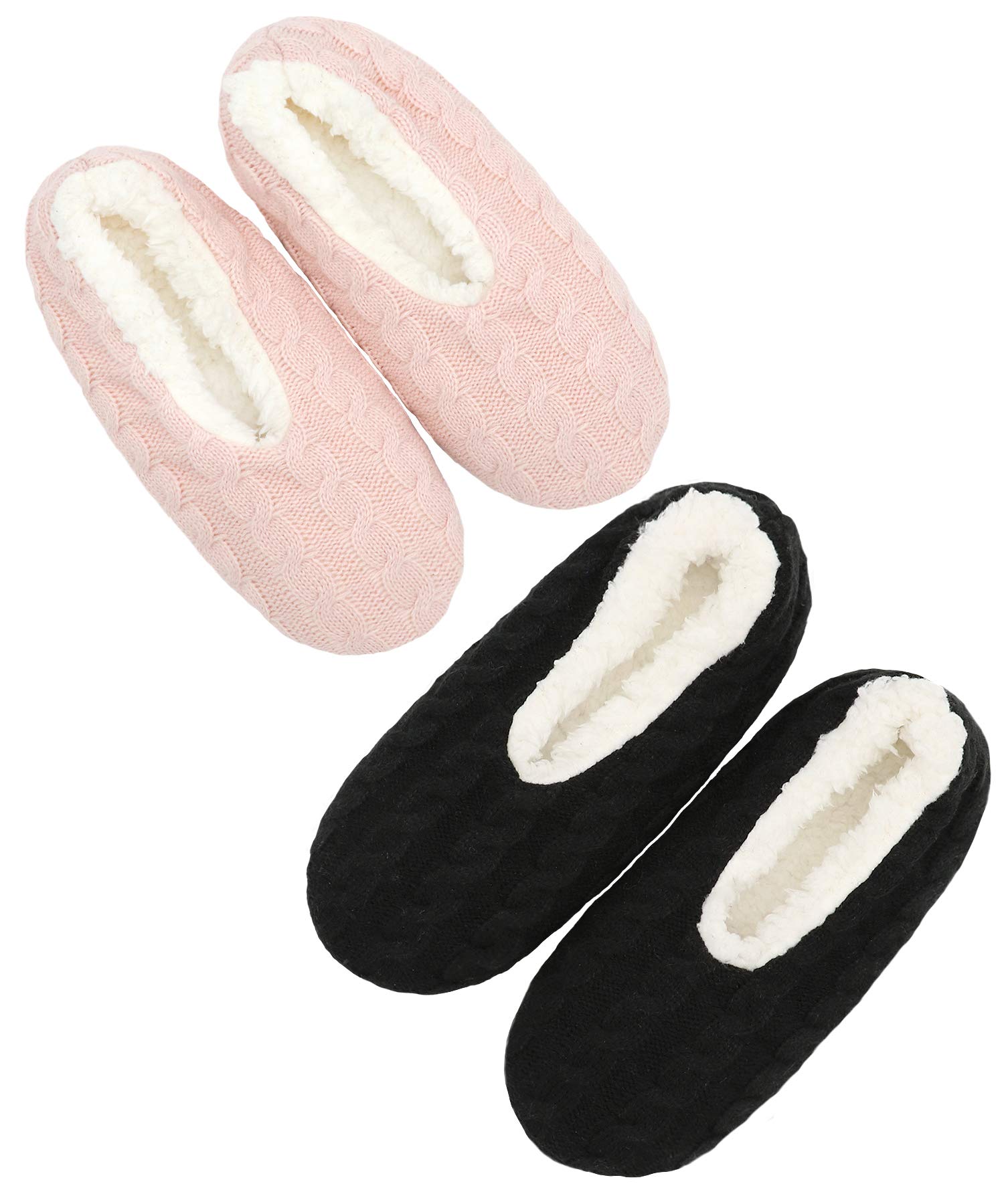 DICUIRD Womens Thick & Warm Slipper Socks