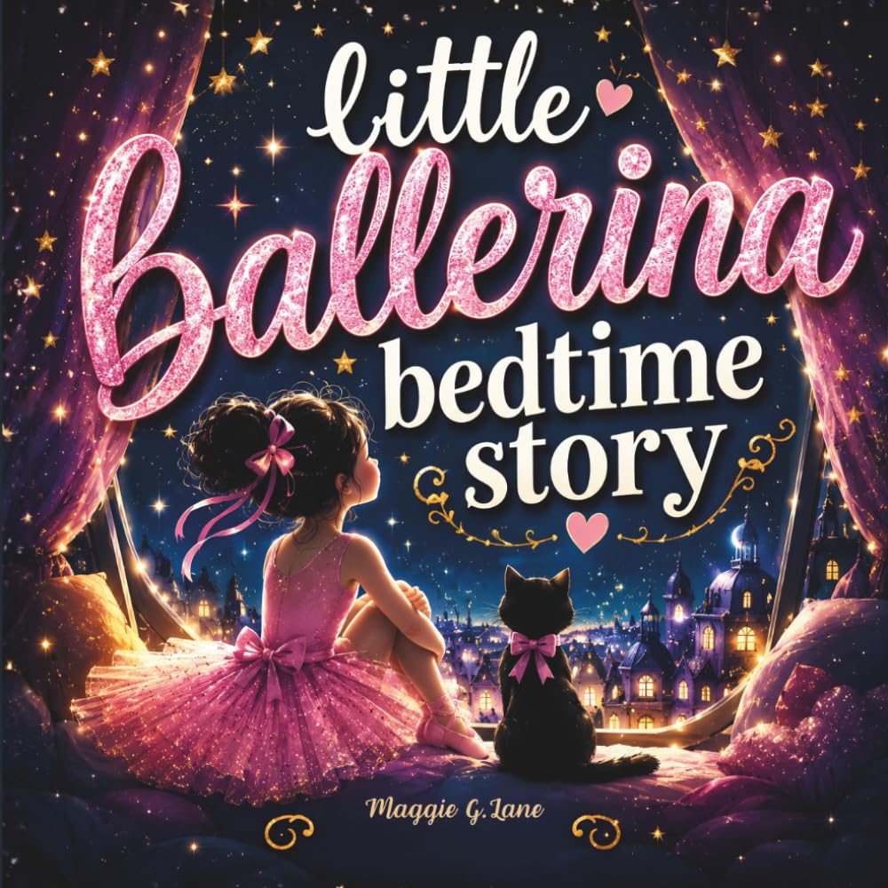 Little Ballerina Bedtime Story: A Sweet and Inspiring Ballet and Dance Story for Kids Ages 3-8 About Dreams, Courage, Practice, and Believing in Yourself