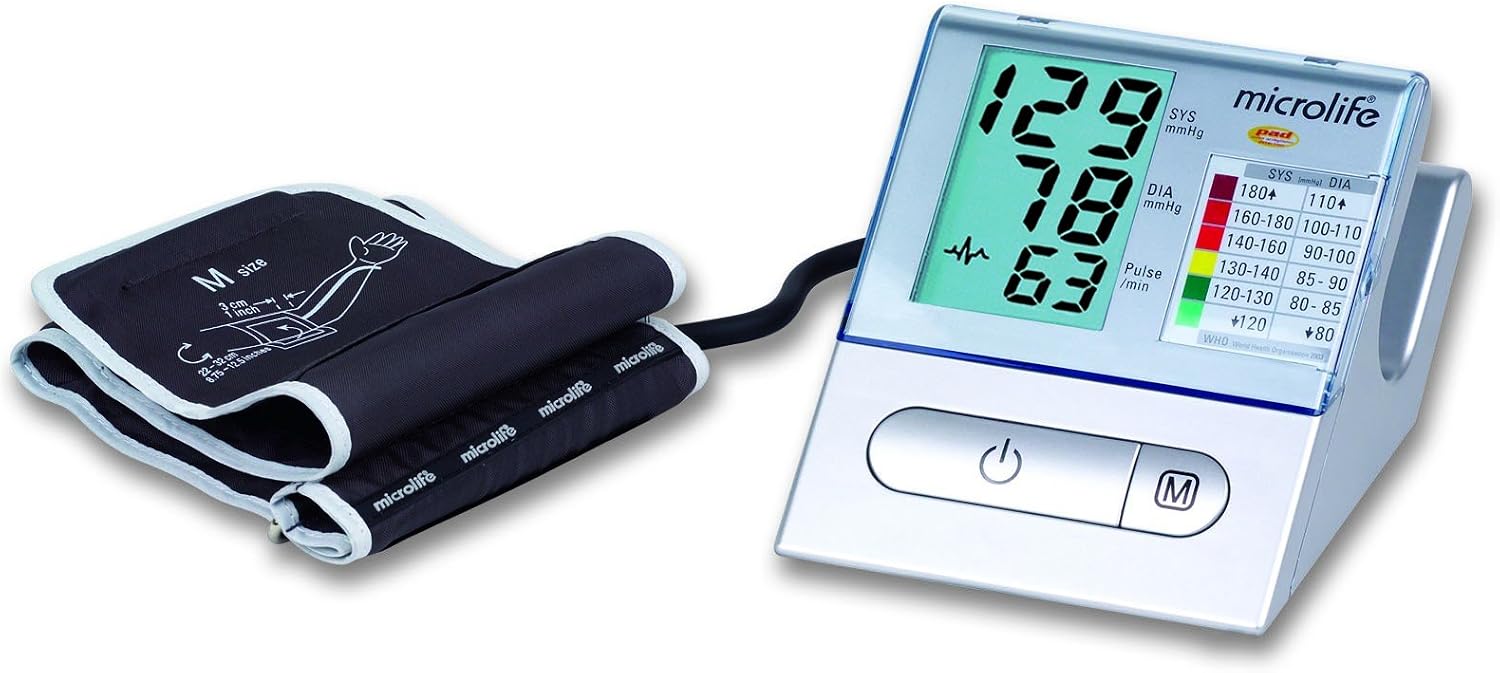 Microlife Automatic Upper Arm Blood Pressure Monitor BP A100 with cuff