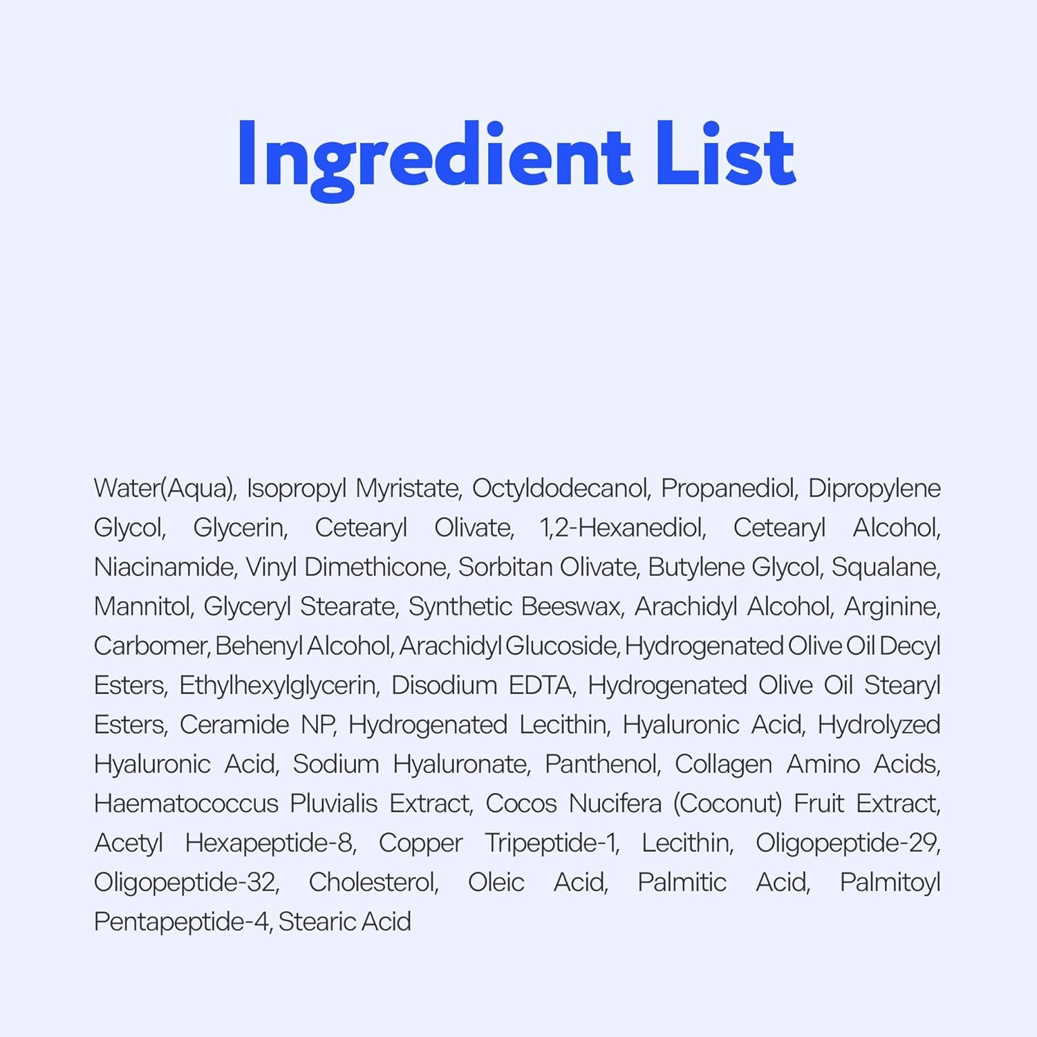 Coconut Hydro Barrier Cream with Panthenol, Ceramide & Squalane, 80ml