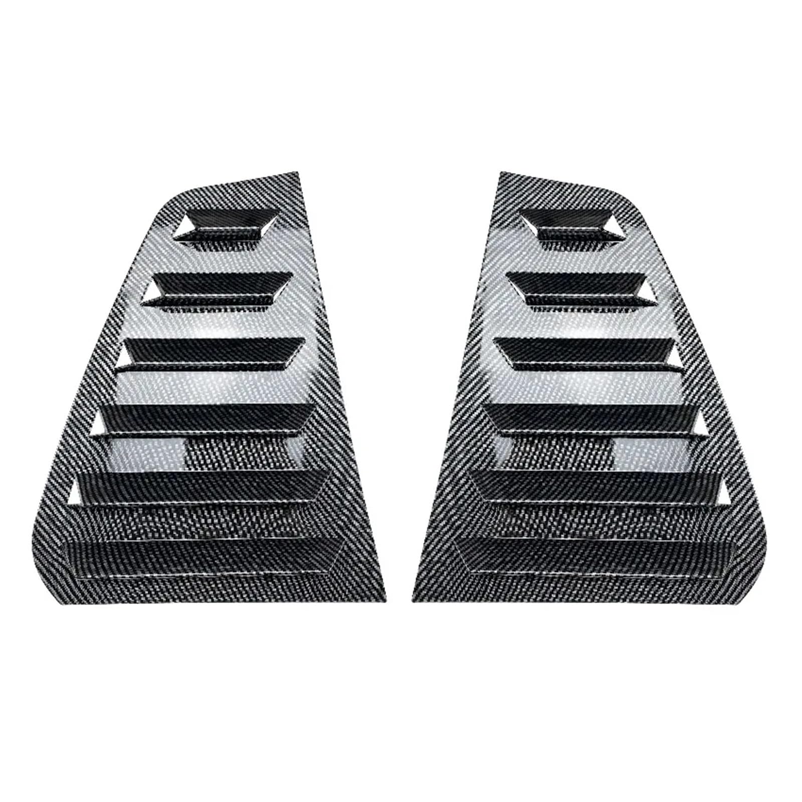 Pasuje do golfa 5 6 7 MK5 MK6 MK7 MK7.5 2003-2020 tylna boczna osłona okna Spoiler 1 para rolety okiennej Spojler na tylne skrzydło Spoiler dachowy(Golf 7 Carbon Look)