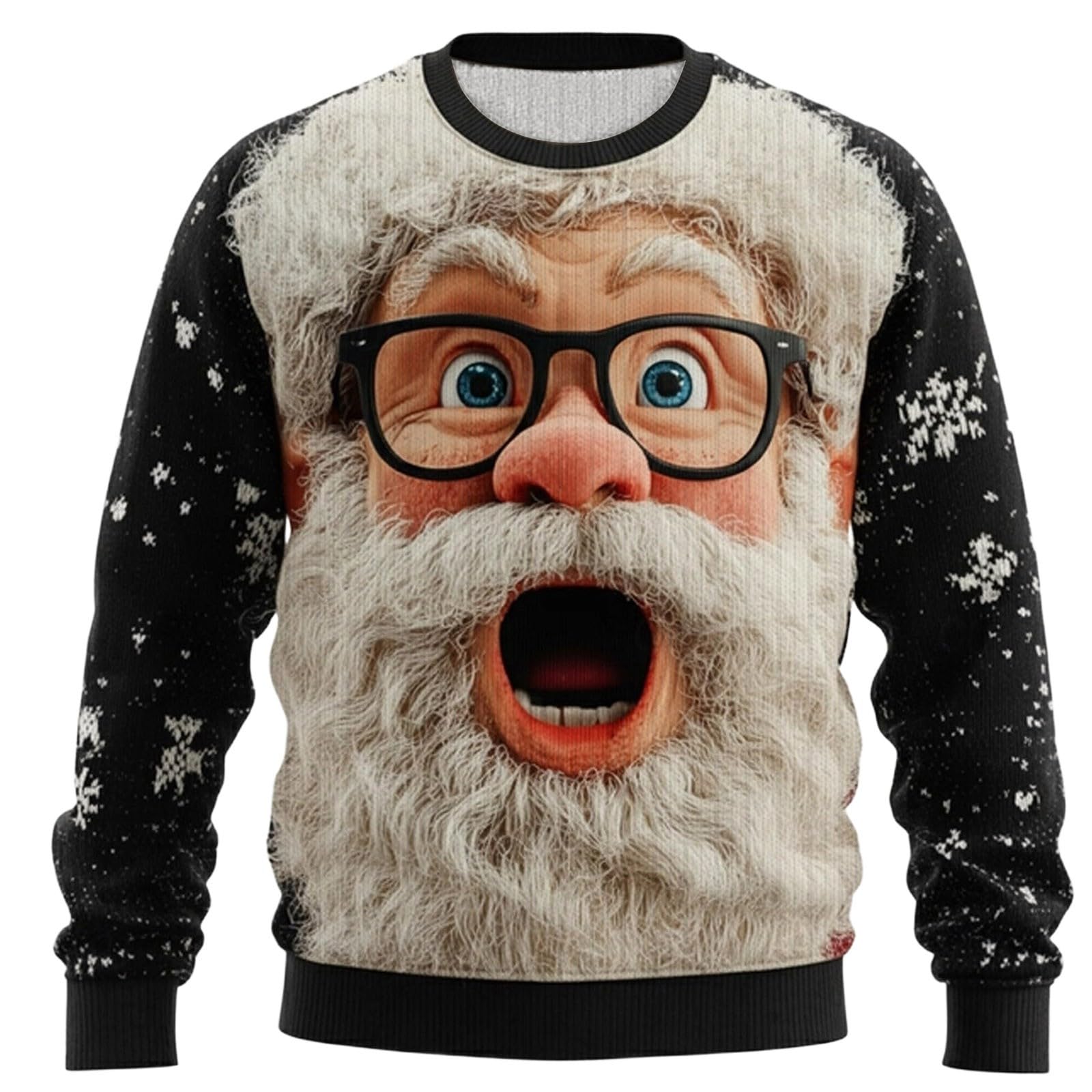 Sweat Homme Pull Coton Manches Longues Chaud Casual Hiver A62