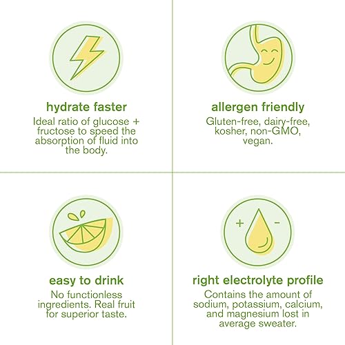 Miniatura 10 de SKRATCH LABS Paquetes de hidratación, mezcla de bebidas de hidratación, limón y lima (20 unidades) - Polvo de electrolitos desarrollado para atletas