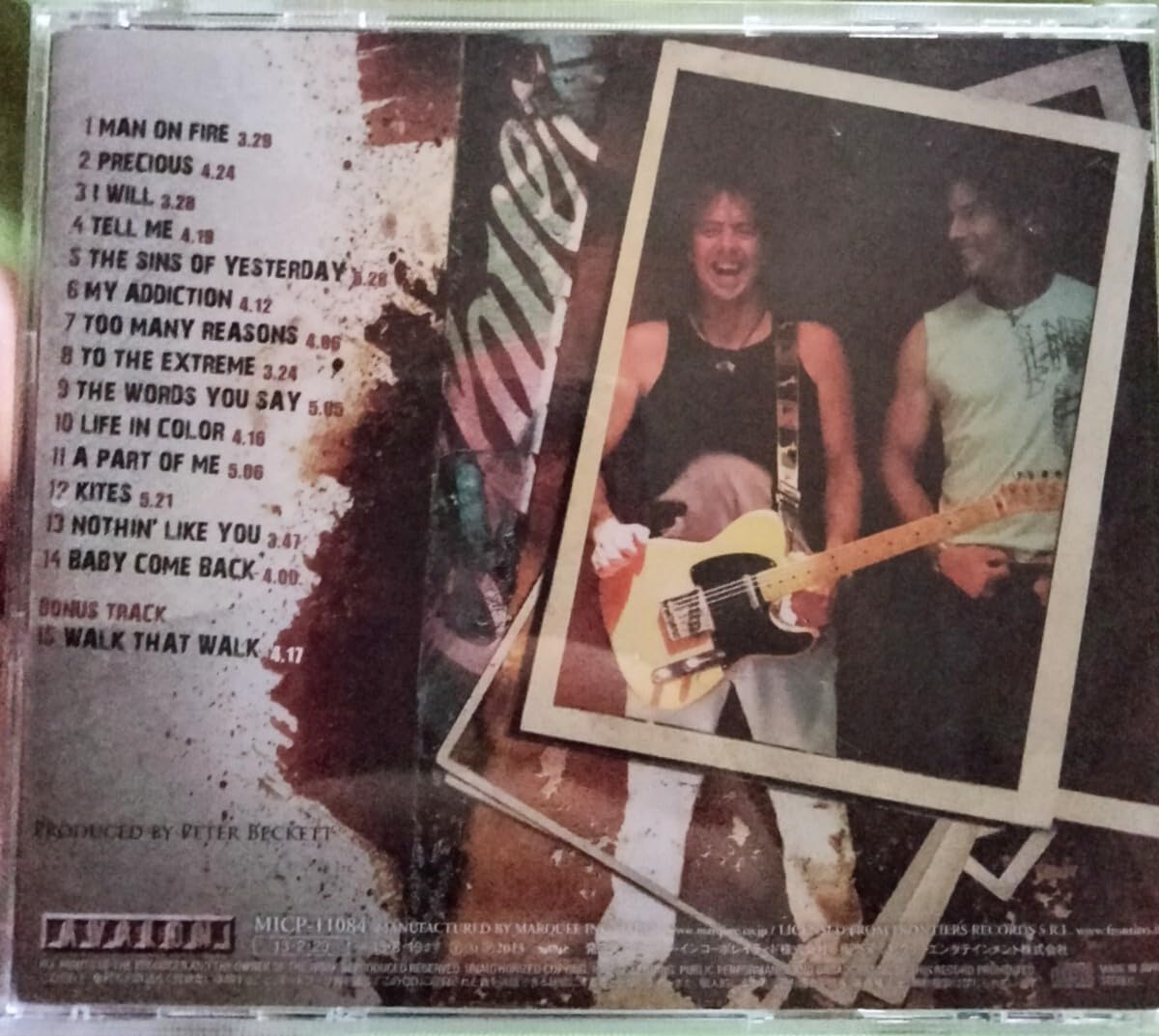 Jimmy Martin/Too Hot For Love メロハーAOR