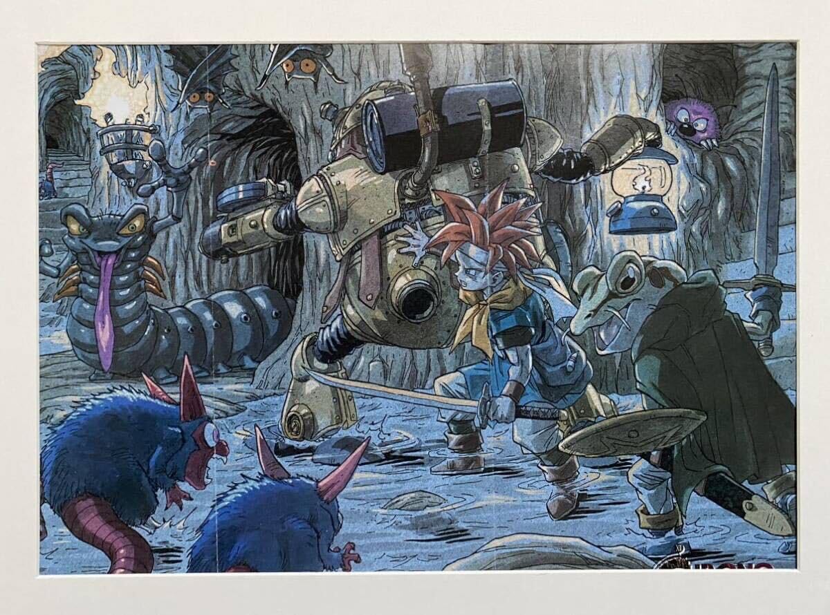 Amazon.co.jp: 額装品 クロノトリガーF Chrono Trigger 鳥山明 AKIRA  