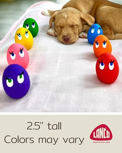 Miniatura 7 de Chihuahua - Pelotas chirriantes para perros  Extra pequeñas (2.5 pulgadas)  Cachorro de razas pequeñas  hinchables  Caucho natural  Cumple con los
