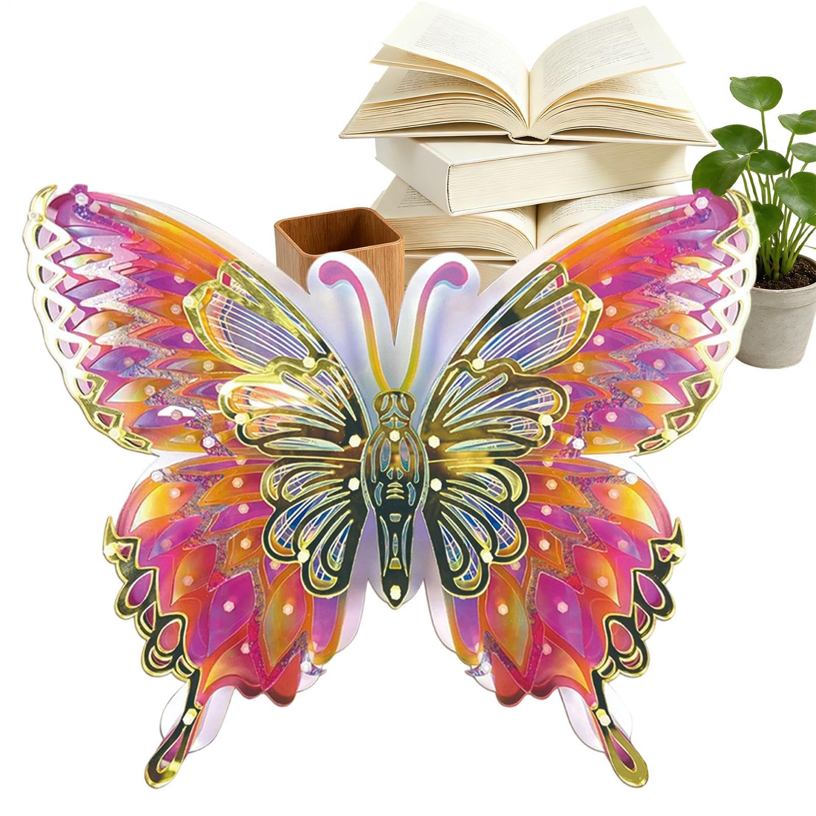 Puzzle 3D per Adolescenti Rompicapo Stimolante in Acrilico | Kit 3D Farfalle Per Libero Feste Scuola Casa Ufficio Compleanno e Natale