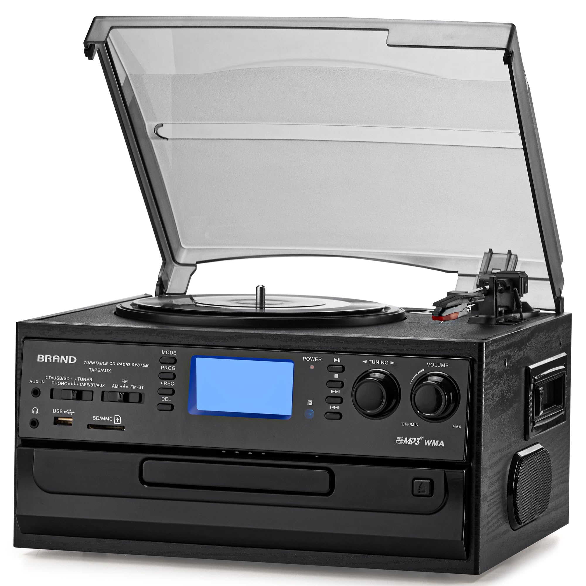 Amazon.com: ORCC 10-in-1 Bluetooth Turntable Record Player with