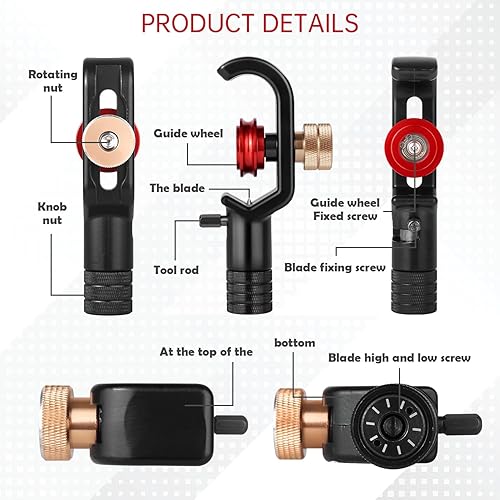 Miniatura 3 de Pelacables blindados de 0.157-0.394 in, pelacables de fibra óptica blindados FTTH, pelacables redondos coaxiales, ranura de cable blindada media y