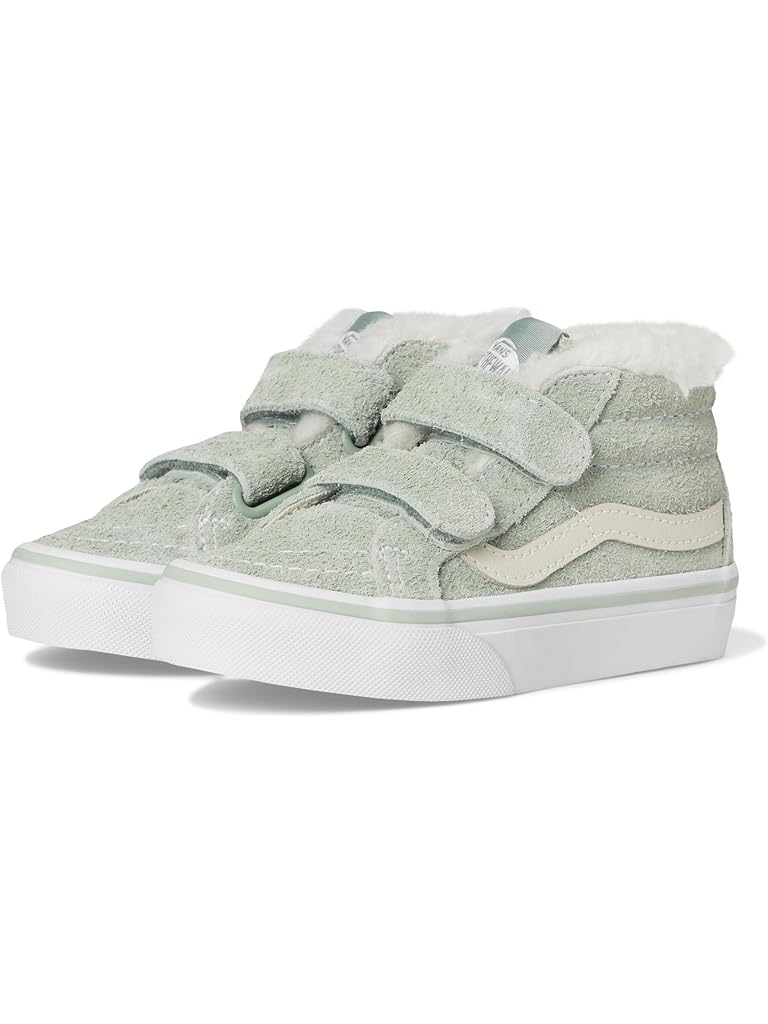 Green Vans Sk8-Mid Reissue V (Little Kid)