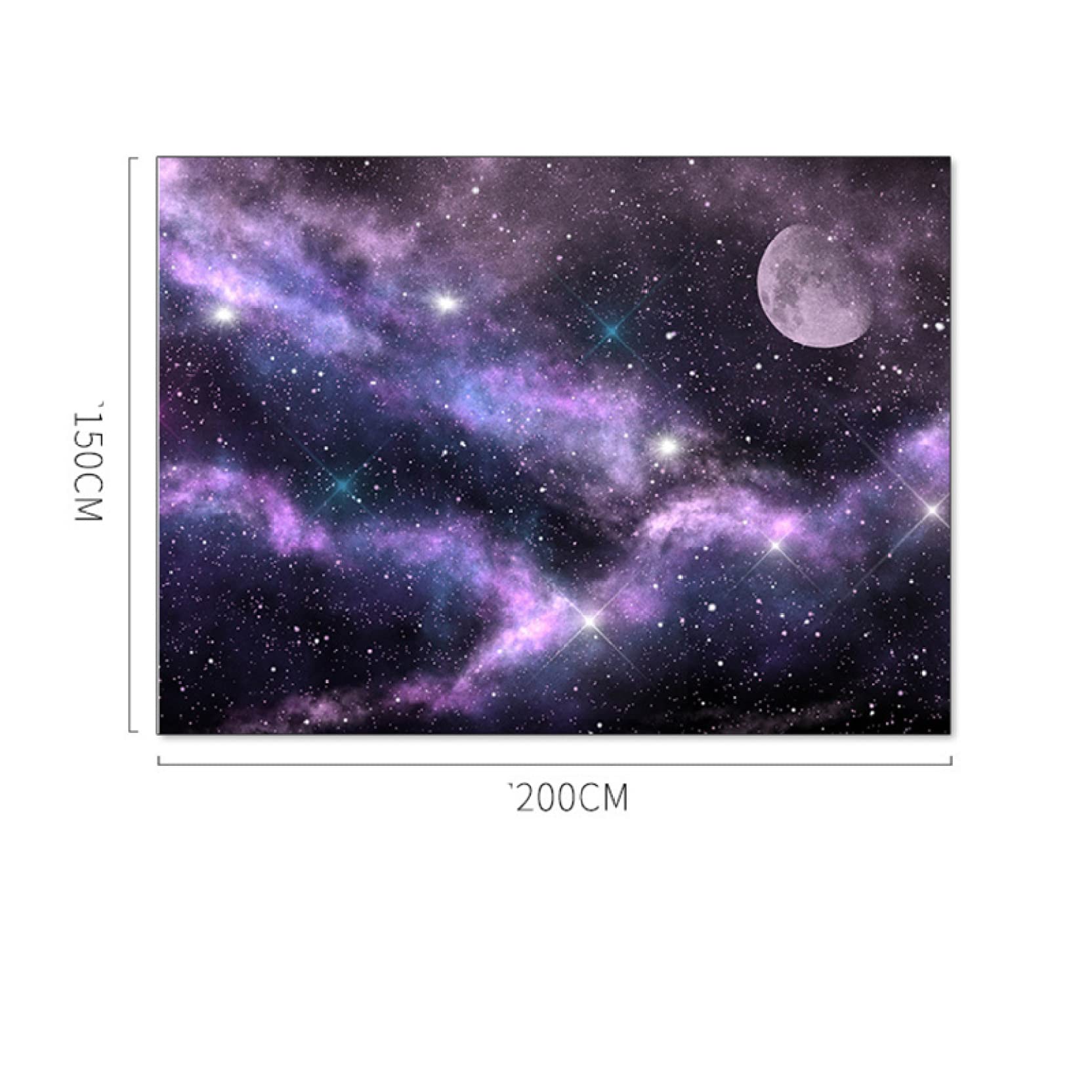 Amazon.co.jp: 宇宙タペストリー サイケデリックな惑星 壁タペストリー