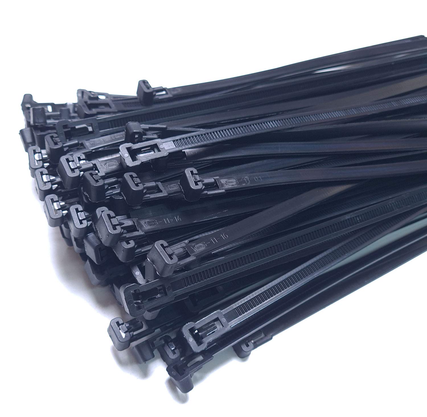 Tyraps, kabelbinders 100 x 2,5 mm Zwart UV bestendig (Zak 100 stuks) kopen