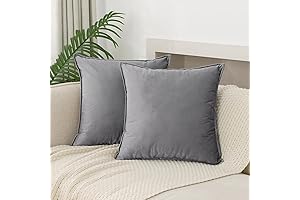 JIAHNNA Soft Decorative Velvet Throw Pillow Covers for Couch, Sofa, Bed, Livingroom