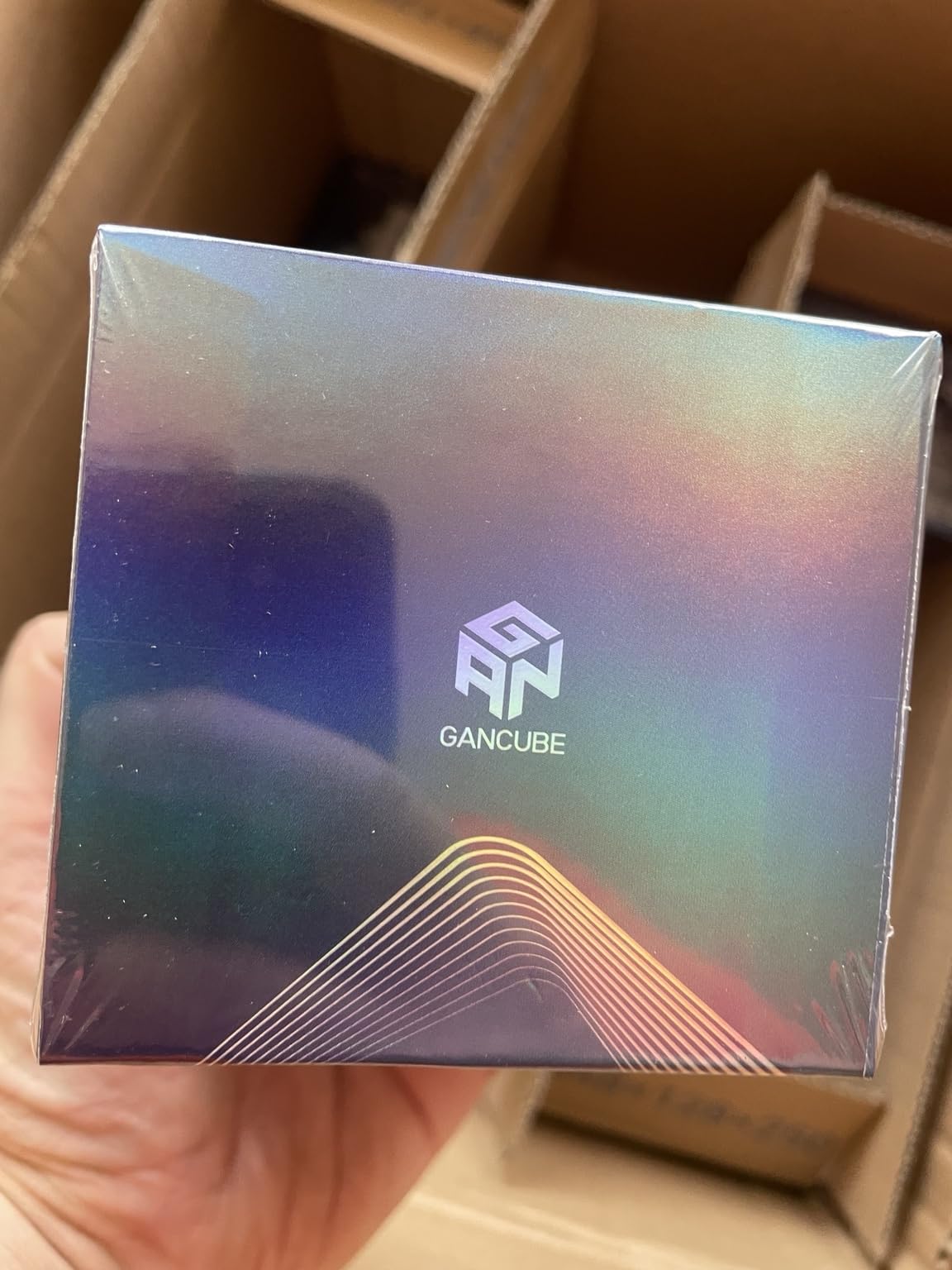 GAN 460M V2 UV 4x4 Magnetic Speed Cube – Professional Puzzle