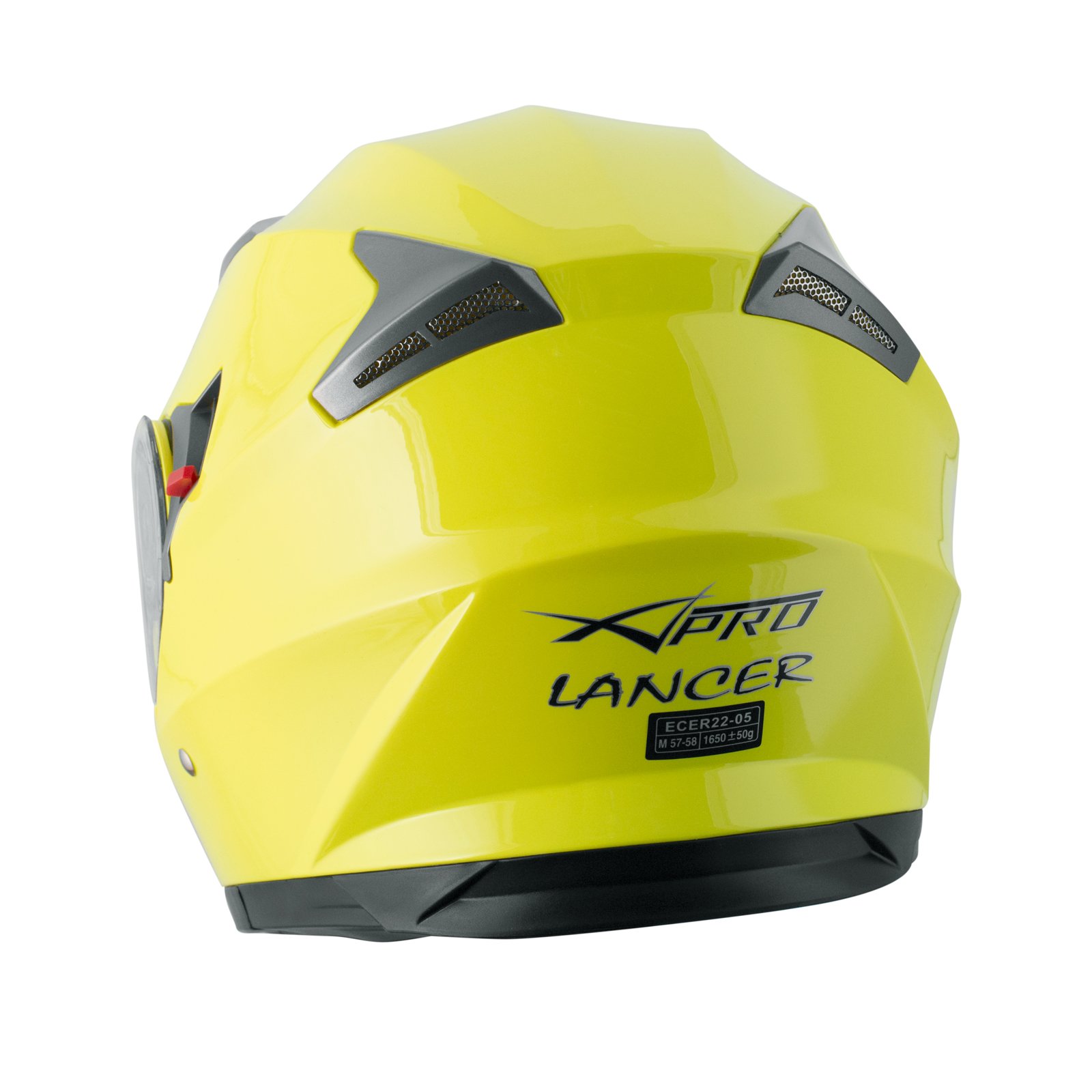 Casco Modular Homologado Moto Touring Sport Pantalla Parasol Fluo M