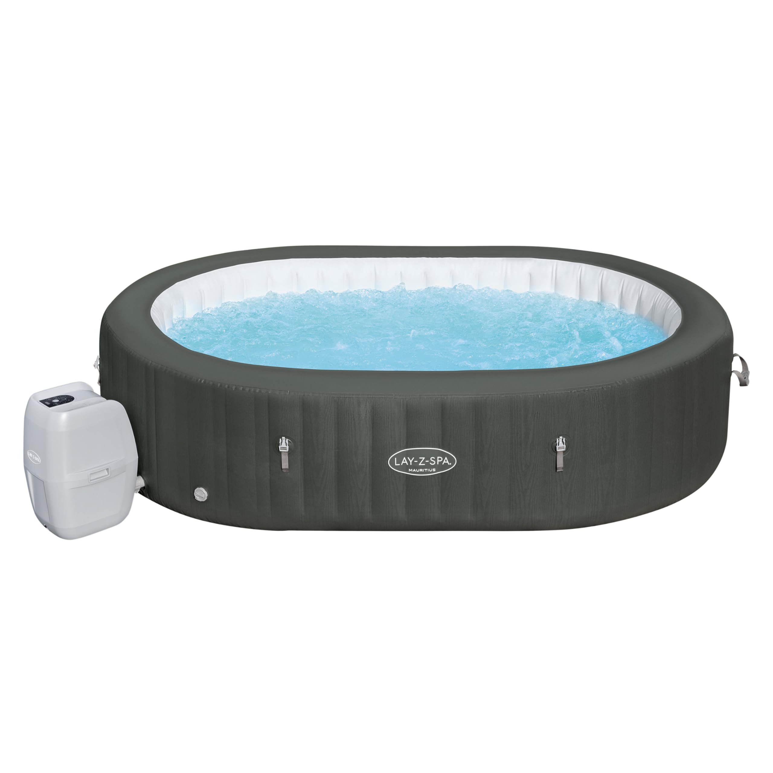BESTWAY SPA Hinchable Lay-​Z-​SPA Mauritius Smart 270x180x71 cm Gris