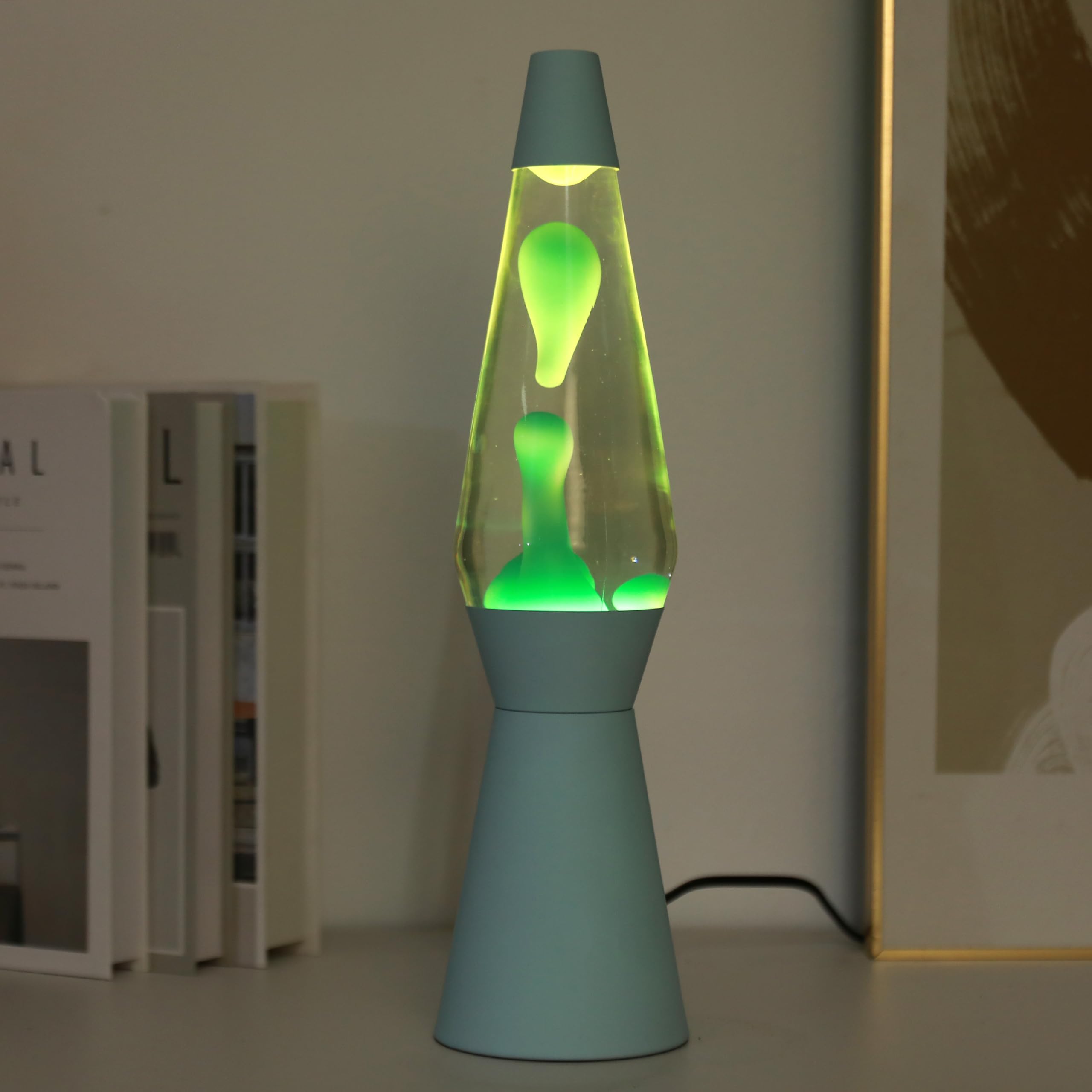 Lampe à Lave 30cm Lampe à Lave I-TOTAL 30cm - Effet Bulles Hypnotique - Couleur Vert Pastel - Décoration Ambiance Relaxante - Cadeau Original Lampe à Bulles Relaxante Lampe à Lave 30cm Lampe à Lave I-TOTAL 30cm - Effet Bulles Hypnotique - Couleur Vert Pastel - Décoration Ambiance Relaxante - Cadeau Original Lampe à Bulles Relaxante