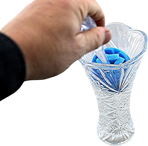 Miniatura 7 de Cepillo multiusos de esponja de 11.5 pulgadas con mango ergonómico transparente y cómodo (2)