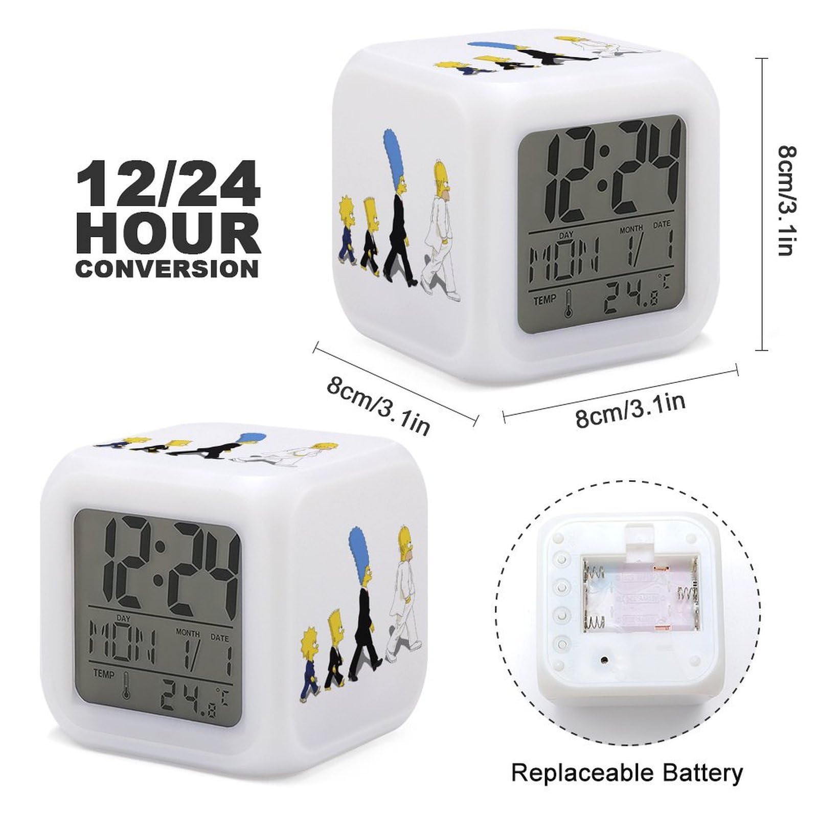 バート・シンプソン 音声付き目覚まし時計 バート・シンプソン 音声付き目覚まし時計 バート・シンプソン 音声