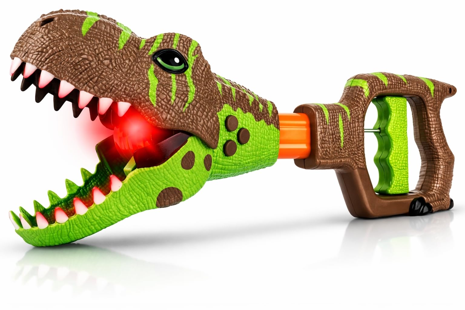 ArtCreativity Dinosaur Grabber Toy for Kids with Lights & 3 Roaring Sounds, Batteries Included, Cool Dinosaur Toys for Kids, Dinosaur Snapper T-rex Toys for Boys, Great Gift for Kids Ages 3+