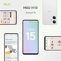 Vista 9 de NUU Teléfono celular básico N10 para T-Mobile, Mint, Metro, Qlink, Tello y más 4 GB/128 GB, perfecto para adolescentes, Dual SIM 4G, Octa-Core 6.6