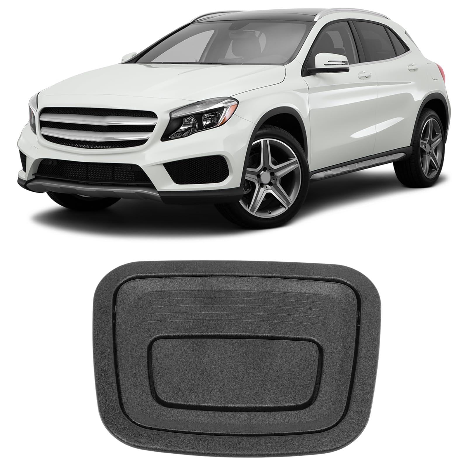 Maniglia per tappetino per bagagliaio per Mercedes ABC GLC CLA GLA Klasse W156 W117 W205 W246 W253 Maniglia per bagagliaio Copertura posteriore Piastra per pavimento Interruttore A0996800184