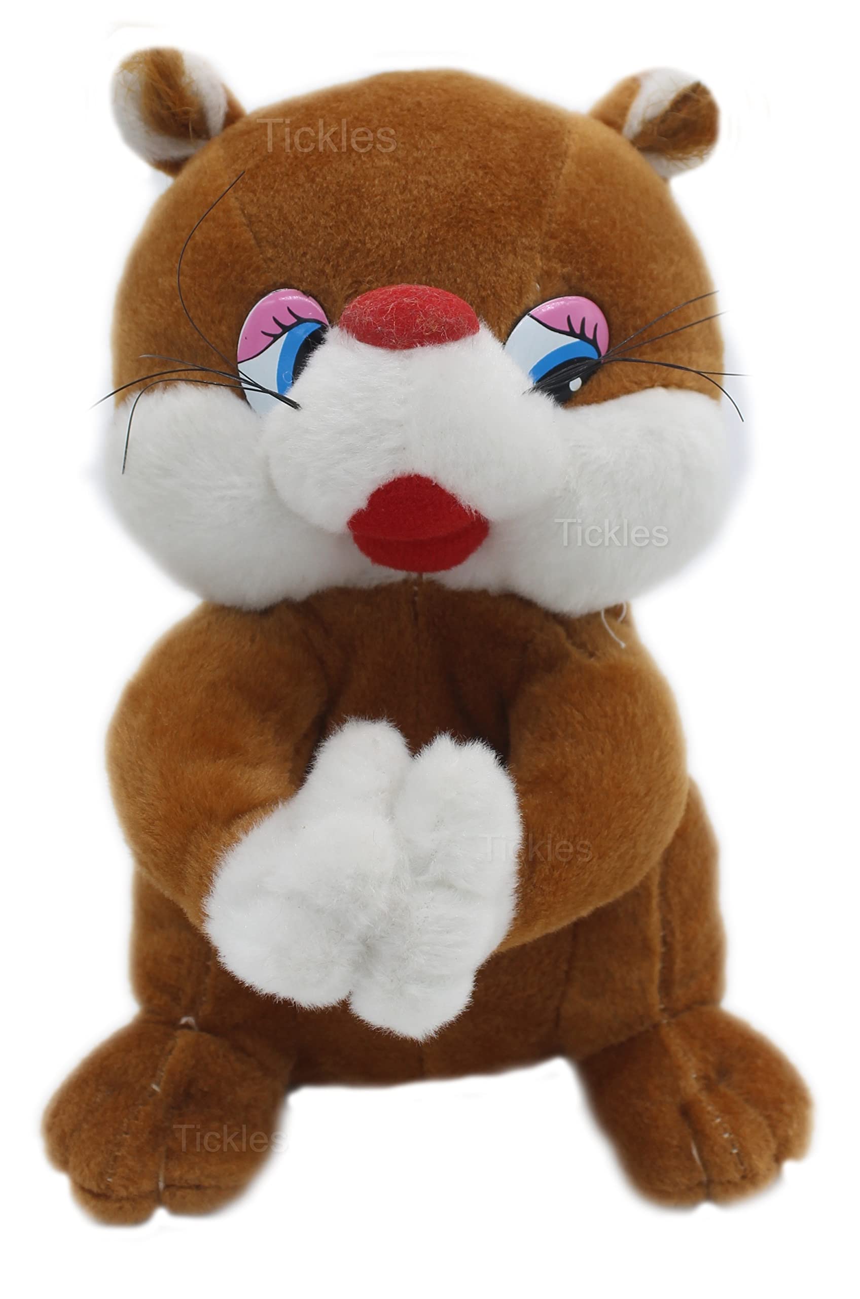 Tickles Cute Squirrel Soft Stuffed Plush Animals Toy for Kids Birthday Gift (Size: 22 cm; Color: Brown) (B0BQYHWB9K) Amazon Price History, Amazon Price Tracker