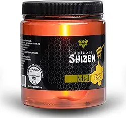 Apícola Shizen | Mel de 1,05 Kg | Mel Premium Silvestre 100% Puro Natural, Saudável e Rico em Nutrientes, Embalagem Econômica com Lacre Seguro
