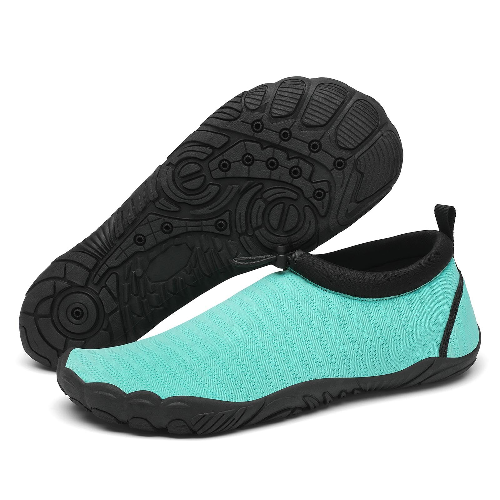 Mishansha Herren Damen Badeschuhe rutschfeste Schnelltrocknende Leicht Wasserschuhe Gr.36-46