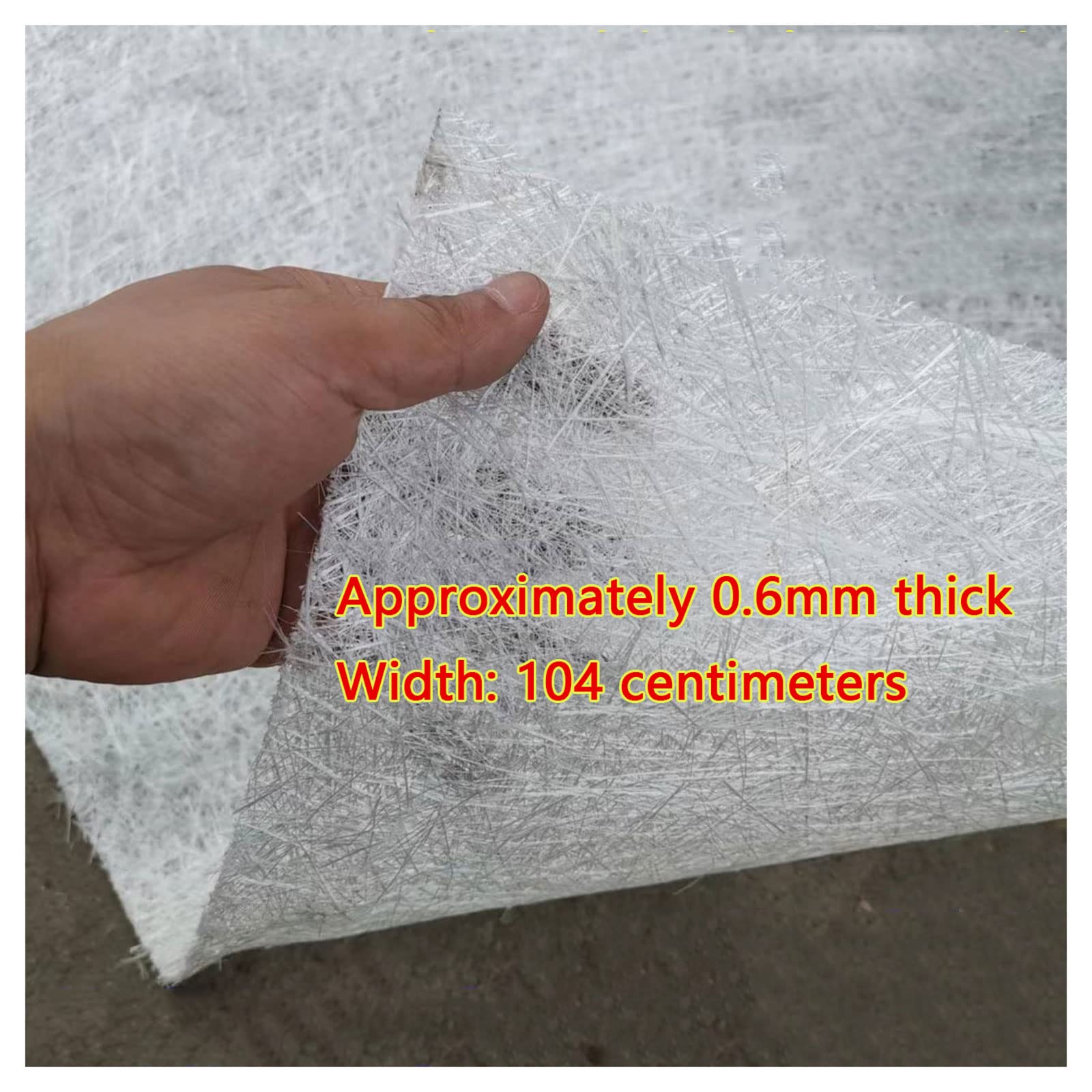 Tessuto In Fibra Di Vetro 10cm X 26m - Per Rinforzo E Riparazioni, Resistente Al Calore