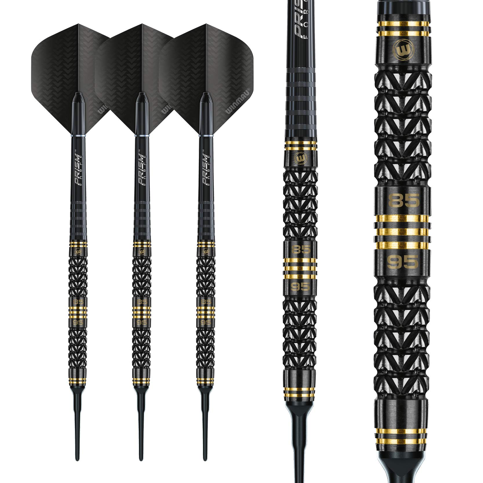 Amazon.co.jp: Winmau Aspria 18グラム ソフトチップ タングステン