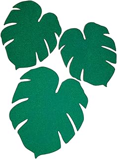 Kikkerland Set of 3 Monstera Leaf Cork Board – Bulletin Board with Self-...