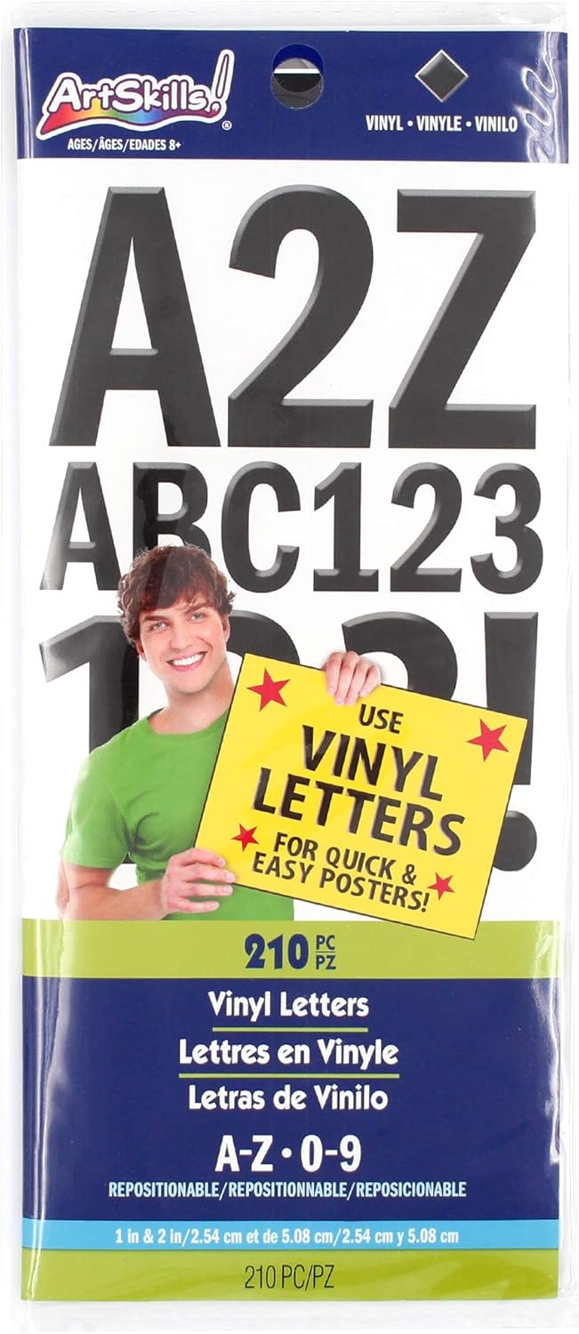 Amazon ArtSkills Adhesive Vinyl Letters And Numbers 2 And 1 Amazon ArtSkills Adhesive Vinyl Letters And Numbers 2 And 1