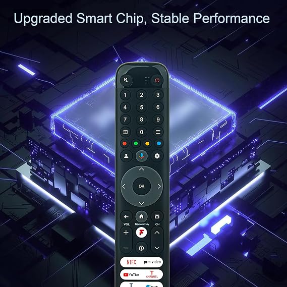 RC833 GUB2 Replace Voice Remote Control Fit for TCL C64K Series UHD TV