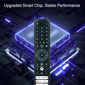 RC833 GUB2 Replace Voice Remote Control Fit for TCL C64K Series UHD TV