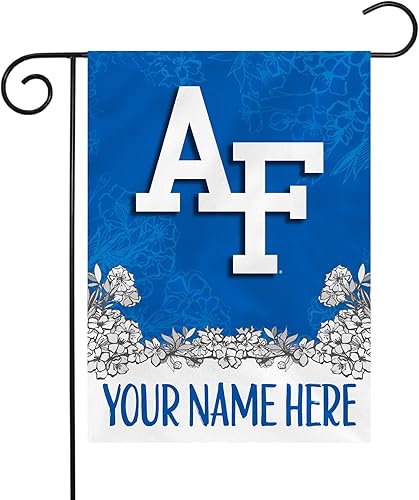 Rico Industries Bandera de jardín personalizada estándar/primaria de la NCAA