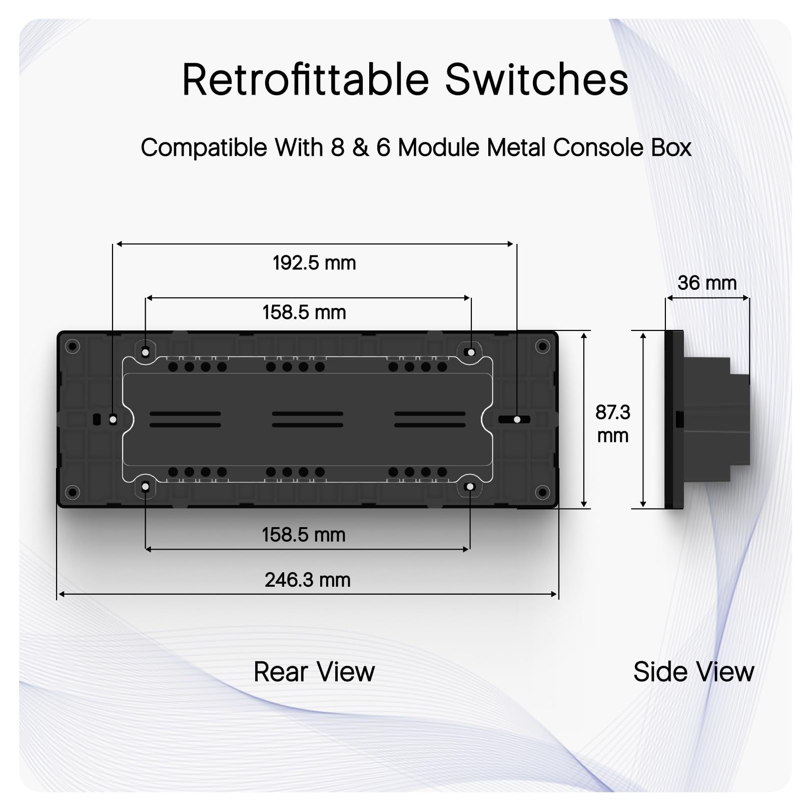 Iotics Smart Wifi Switch Board: 4 x Switch & 1 Smart Plug Module. Touch Control, Remote, App Control. Voice Control with Alexa & Assistant.Smart Touch Switch Board For Home Automation(Grey),240 Volts — Amazon image 8
