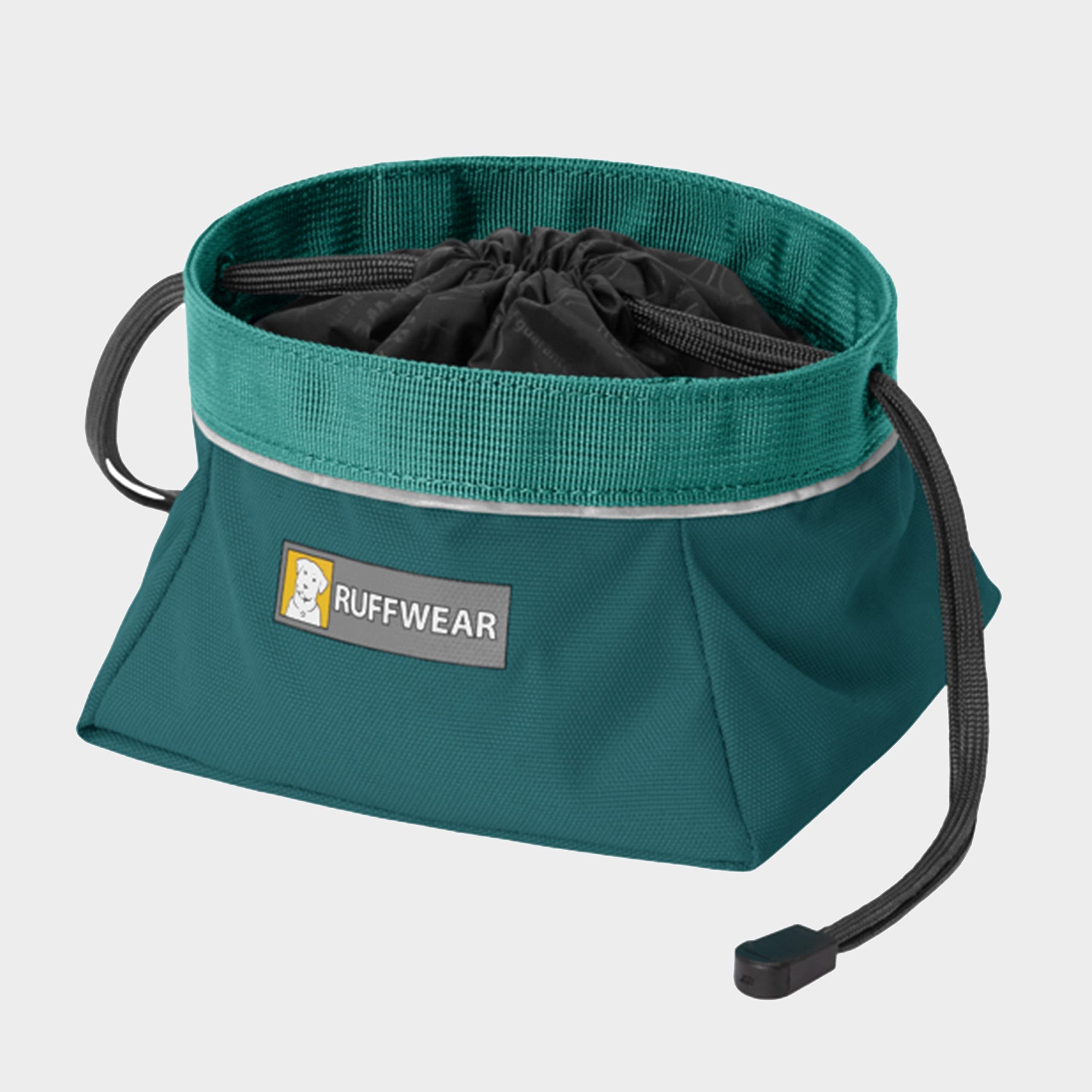 RUFFWEAR, Quencher Cinch Top Bowl, Tumalo Teal, Large