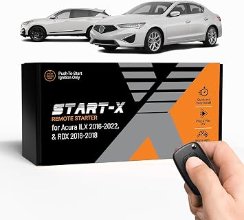 Start-X Car Remote Starter Kit for Acura ILX 2016-2022 & RDX 2016-2018